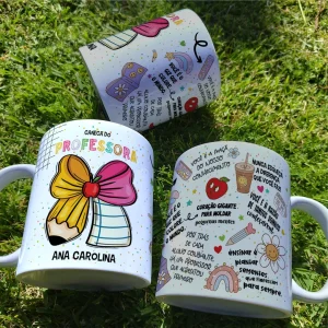 Caneca Personalizada Professora (Mapa Mental)