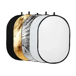 Rebatedor de Luz 5 em 1 – Oval com 100 mm x 150 mm