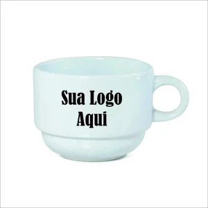 Xícaras Personalizada (Com a Logo ou Arte) 150ml