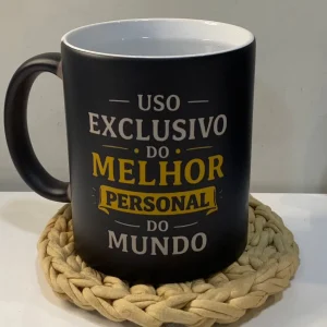 Caneca Mágica Personalizada Personal Experiência Personalizada de Luxo