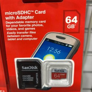Cartao De Memoria SD Sandisk Paralelo 64gb