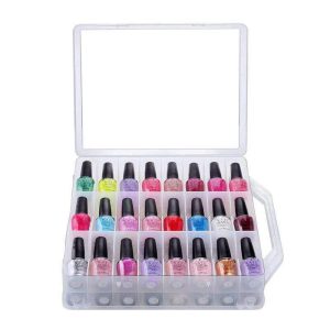 Estojo de arrumação para verniz de unhas