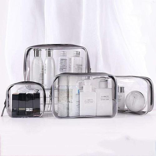 Saco de toilette transparente