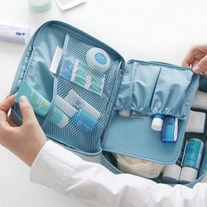 Estojo de maquilhagem de viagem