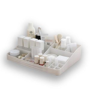 Organizador de cosméticos branco