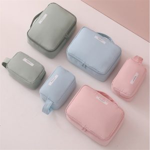 Saco de toilette retangular para maquilhagem feminina Beauty™