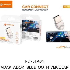 Adaptador Bluetooth Veicular PEI-BTA04 Receptor de Musica
